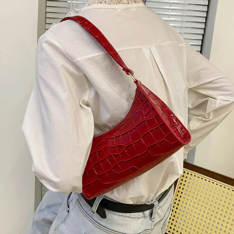 Jessica - Sac à main croco