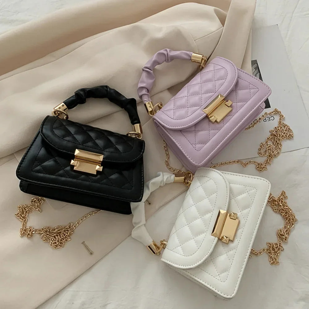 Cassandre - Sac à main matelassé avec chaine