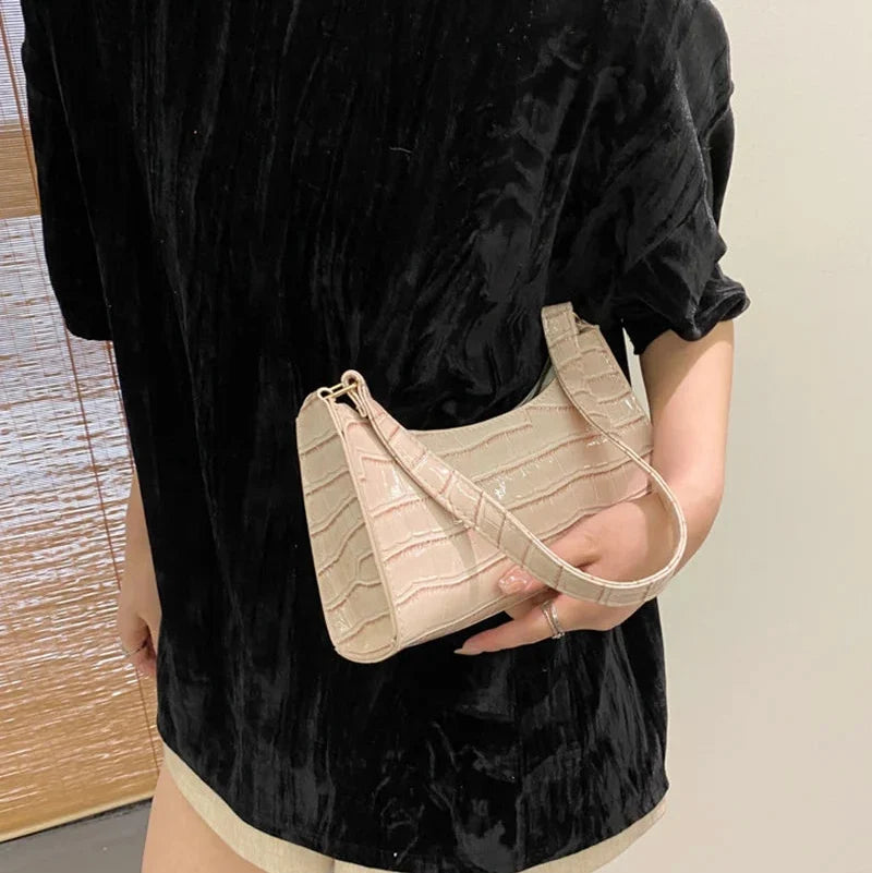 Jessica - Sac à main croco