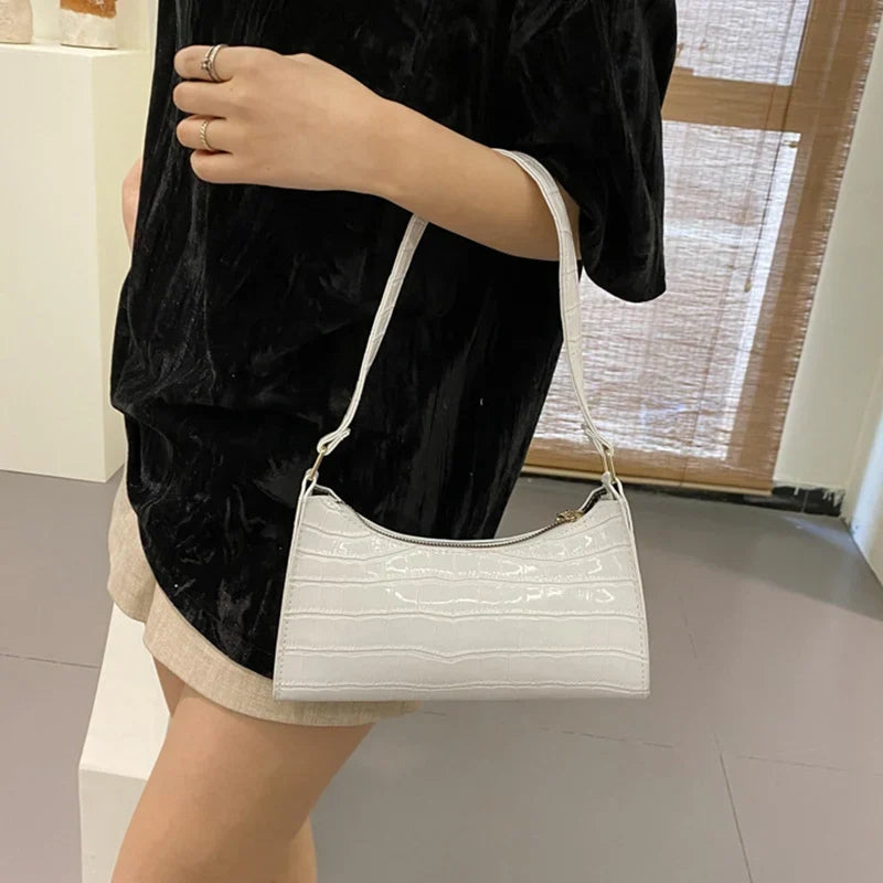 Jessica - Sac à main croco