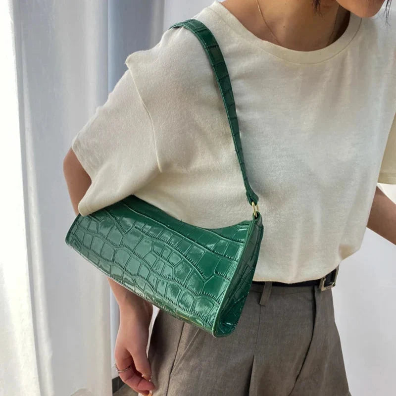 Jessica - Sac à main croco