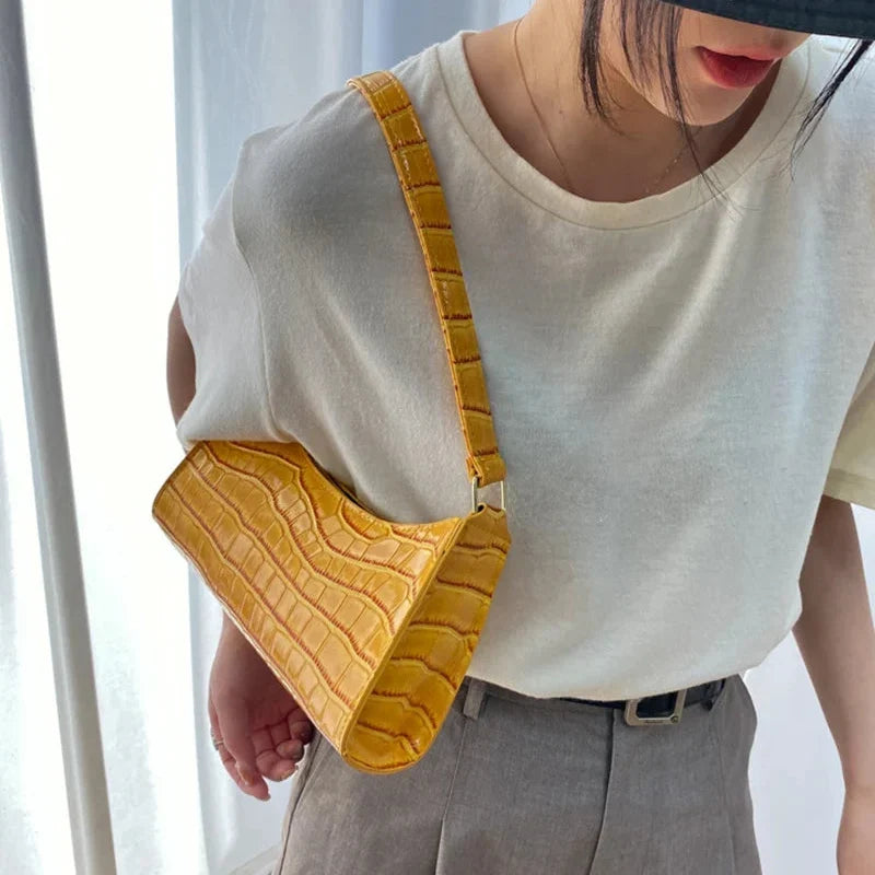 Jessica - Sac à main croco