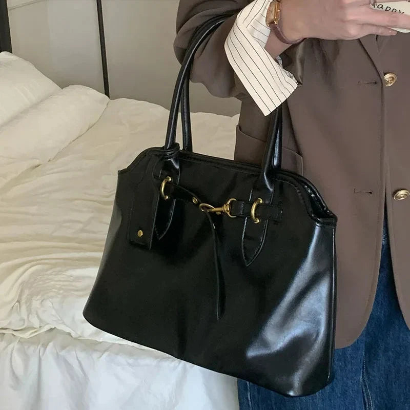 Nora - Sac à main de cours noir